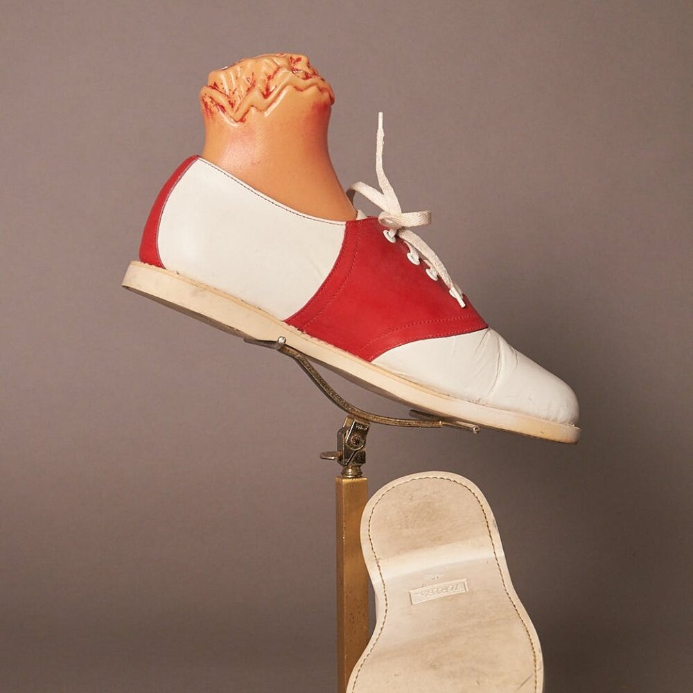 1980s Red and White Muffy’s Willits Saddle Shoes